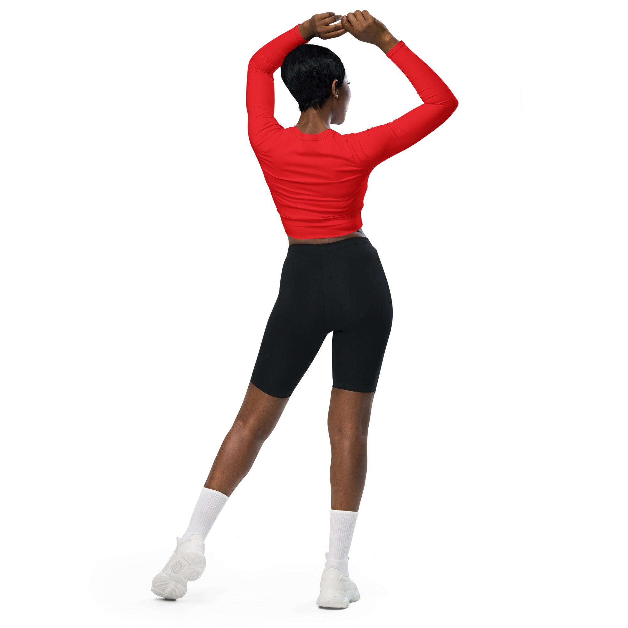Not a Christmas Pajamas Cropped Top. Christmas Colors Streetwear or Activewear. WickedYo.